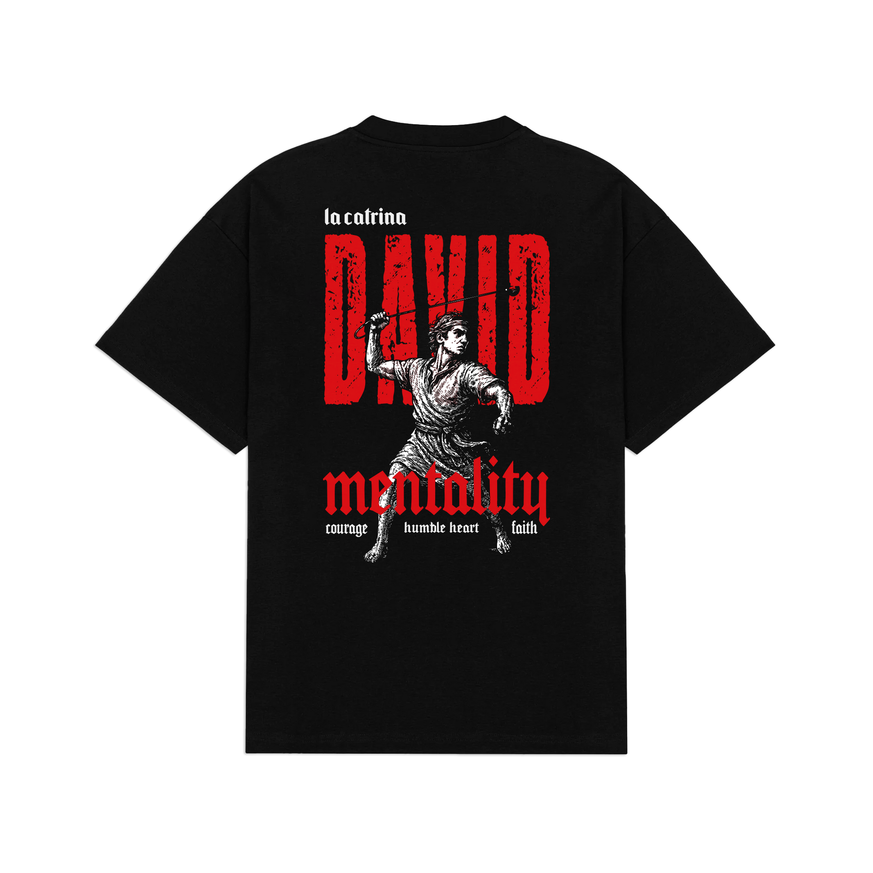 Camiseta Over Warrior Mentality