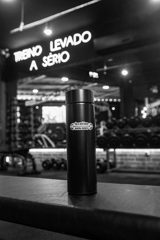 Garrafa Térmica Slim La Catrina x Iron Body