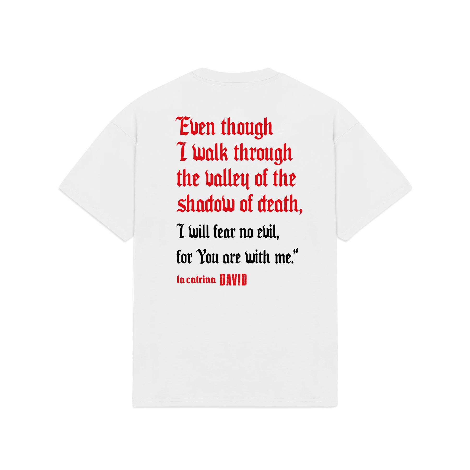 Camiseta Over David Fearless