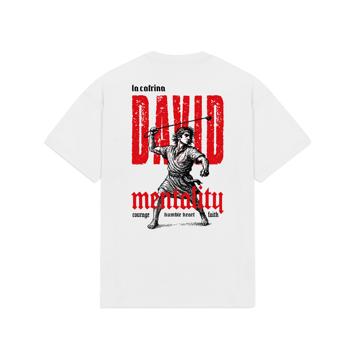 Camiseta Over Warrior Mentality