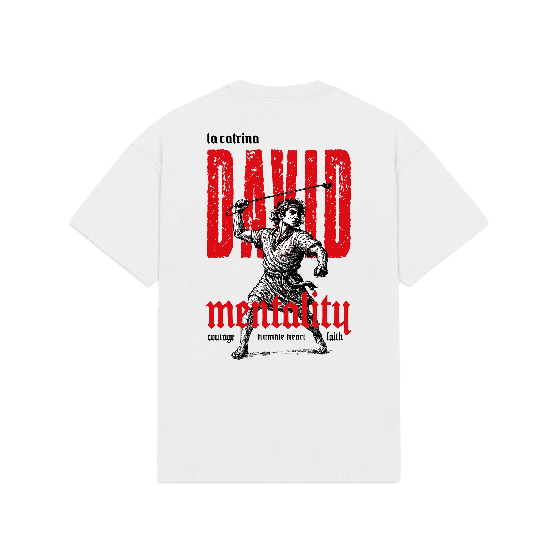 Camiseta Over Warrior Mentality